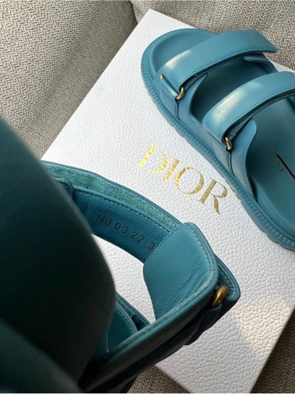 Dior Dioract sandals slide 37